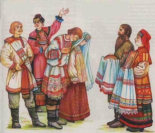 Свадебный обряд в древней Руси