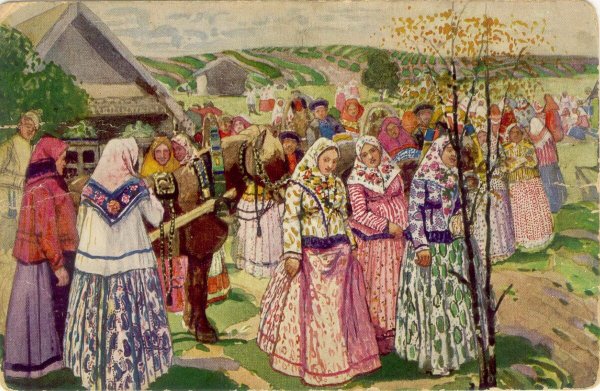 Кустодиев хоровод
