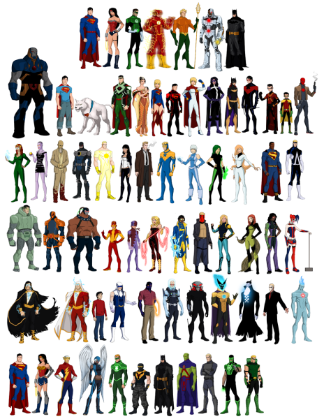 Вселенной DC Comics герои