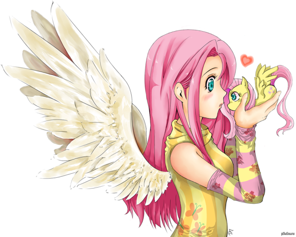 My little Pony хуманизация Флаттершай