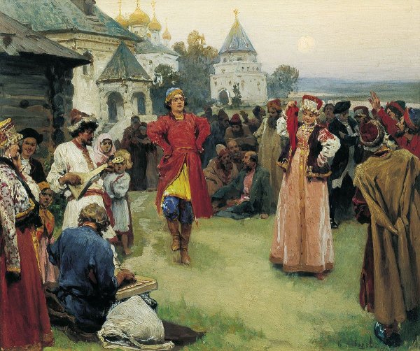 Клавдий Лебедев (1852-1916) пляска
