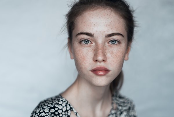 Лицо без косметики