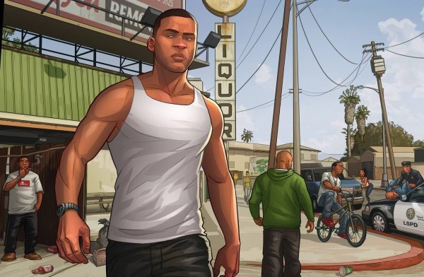 Grand Theft auto San Andreas ГТА 5