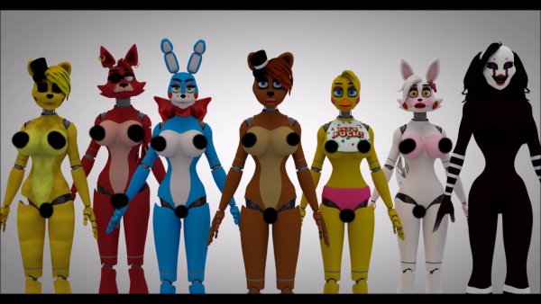 FNAF женщины АНИМАТРОНИКИ