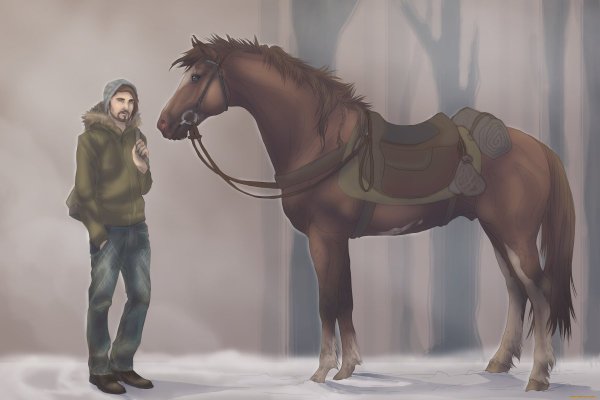 Человек конь