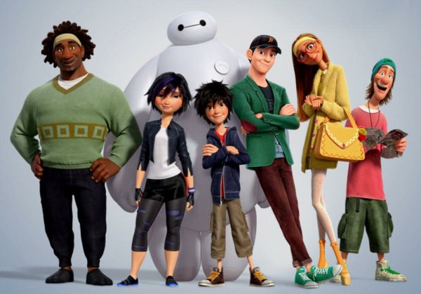 Big Hero 6 мультфильм