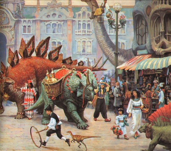 Динотопия James Gurney