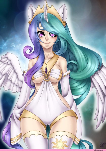 My little Pony принцесса Селестия человек