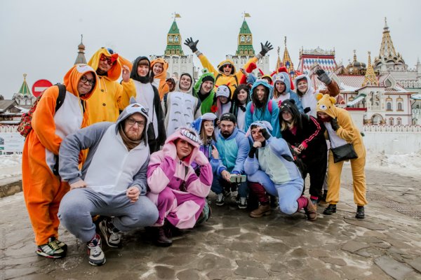 Человек в кигуруми