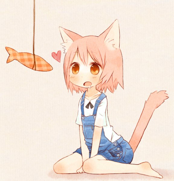 Аниме кошки люди