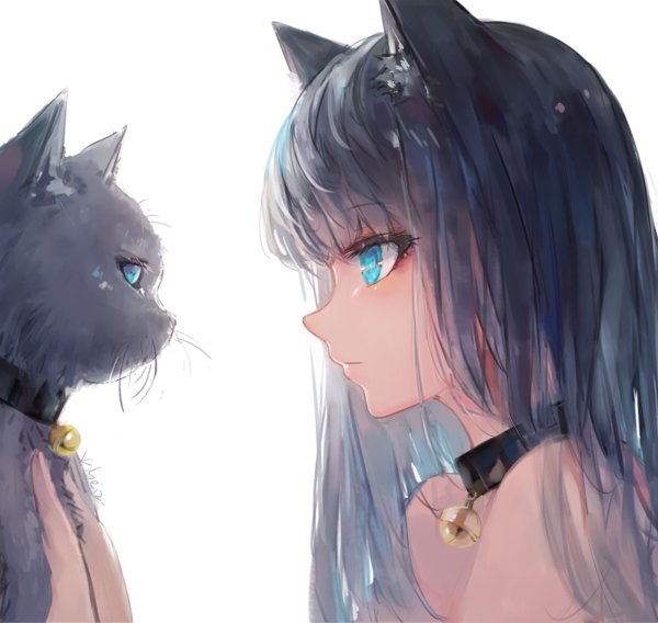Кошка девочка