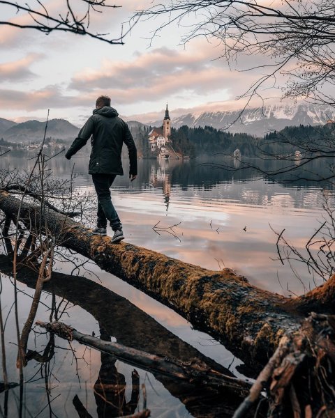Красивые пейзажи с людьми