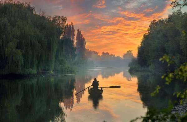 Рыбалка пейзаж