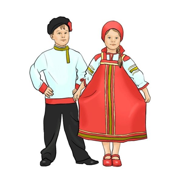 Дети в национальных костюмах