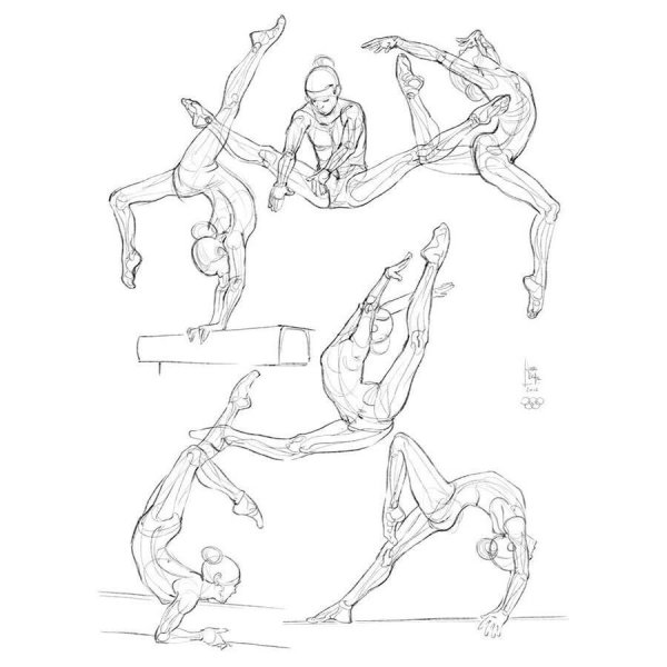 Позы для рисования