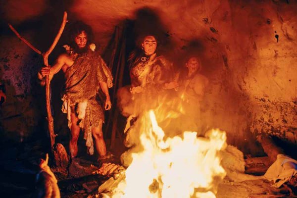 Огонь древних людей