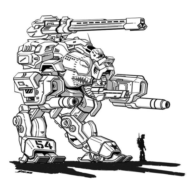 Роботы Battletech танки