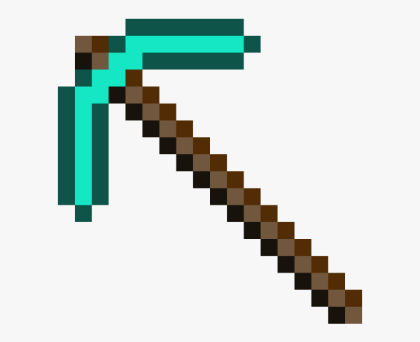 Алмазная кирка Minecraft