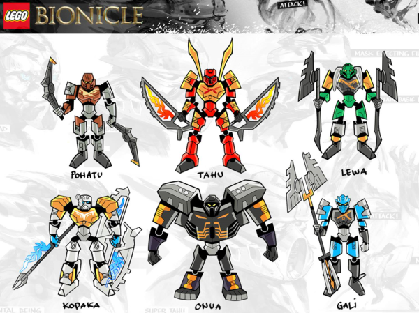 LEGO Bionicle 2016 комиксы