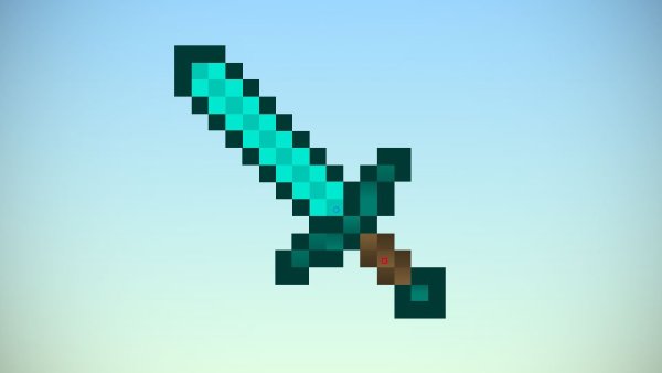 Алмазный меч из МАЙНКРАФТА 1.14