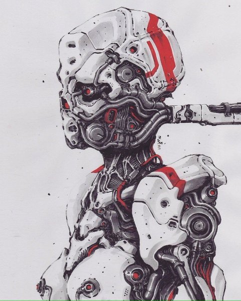 RIMWORLD Cyborg Art