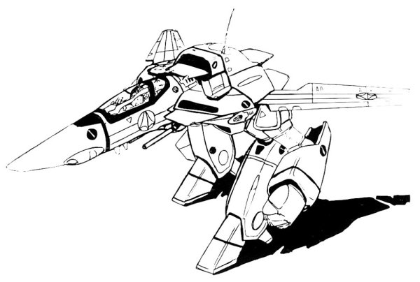 Macross раскраска