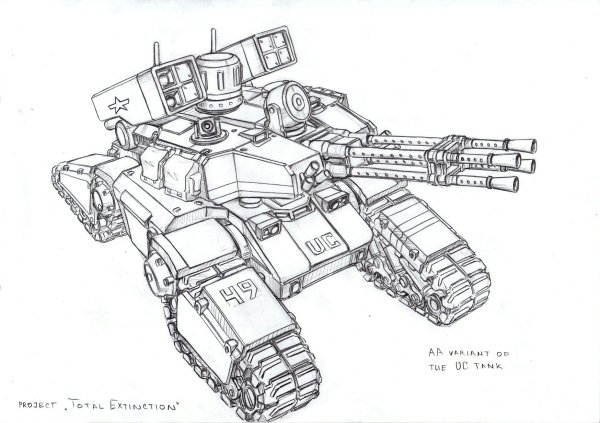 Рисунки роботы танки машины (44 фото)