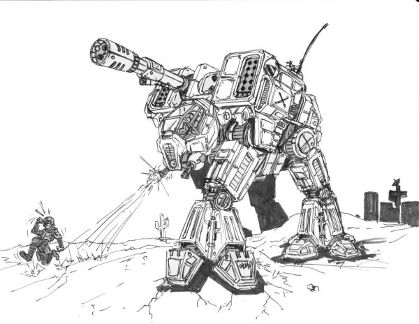 Роботы Battletech Victor