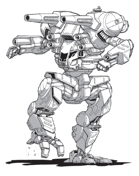 Battletech мех Тандерболт