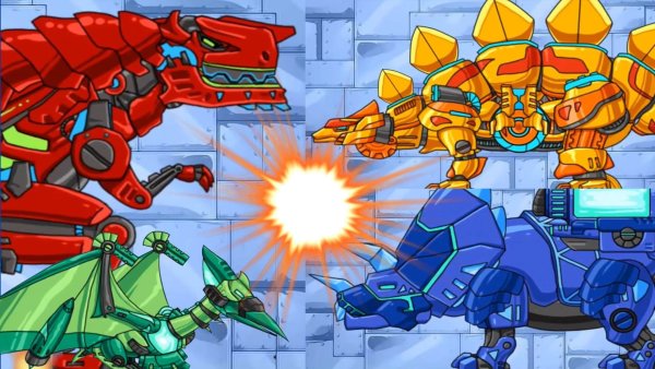 Игра трансформеры динозавры