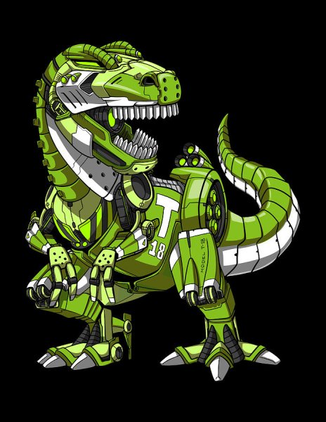 Robot t Rex