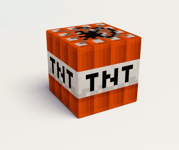Динамит ТНТ В МАЙНКРАФТЕ