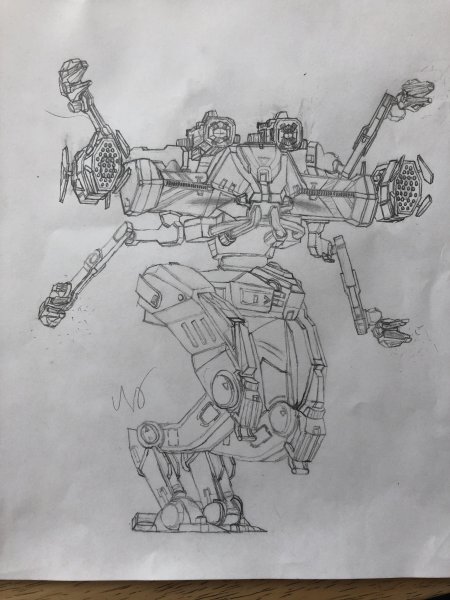War Robots раскраска