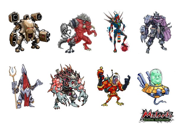 Mutant genetic Gladiators мутантула МУТАНТ