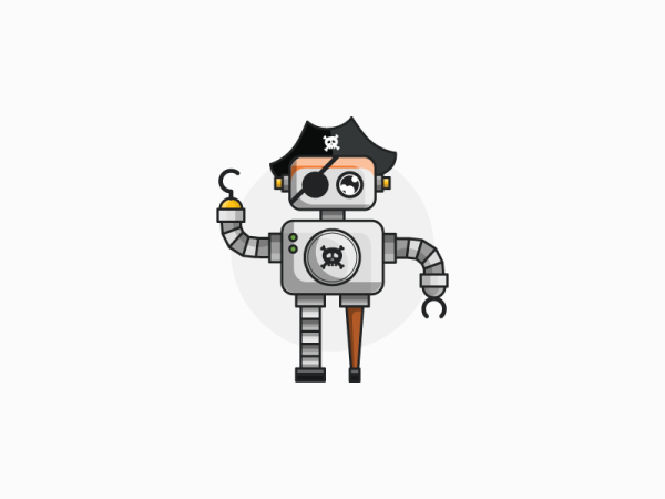 Картинки роботы пираты