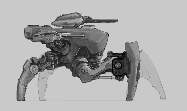Sci-Fi шагатель