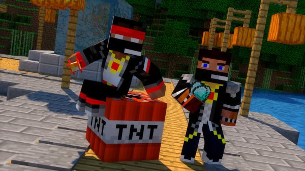 Minecraft Мистик и Лаггер