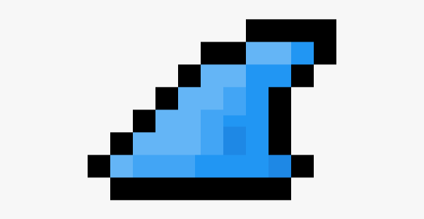 Пиксельные плавники