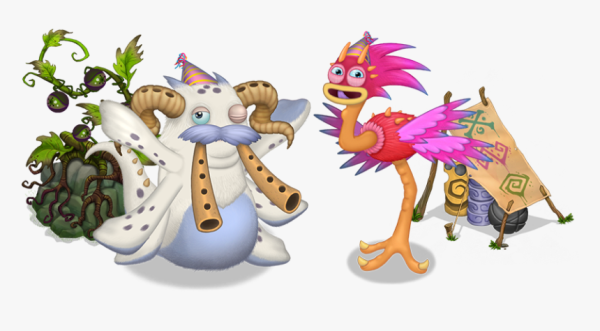 Легендарные монстры my singing Monsters