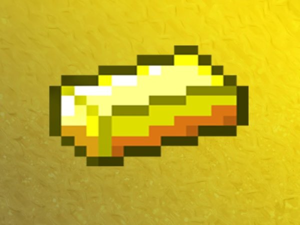 Золотой самородок Minecraft