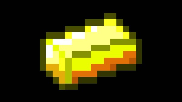 Золотой слиток Minecraft