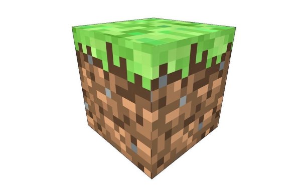 Grass блок майнкрафт