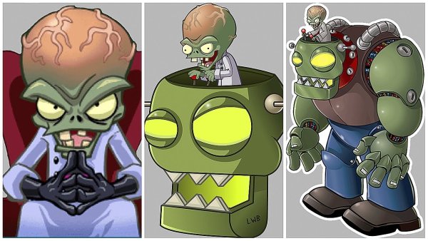 Plants vs Zombies ЗОМБОСС