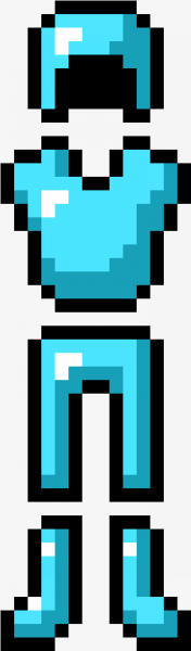Minecraft алмазная броня