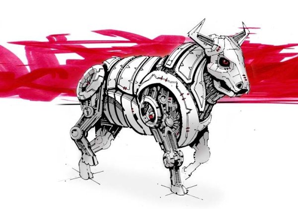 Роботизированный бык