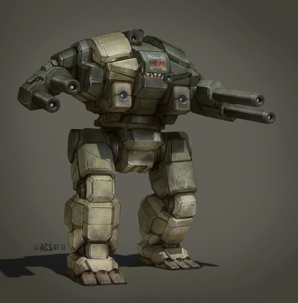 Battletech концепт арт