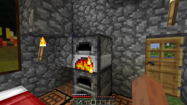 Furnace майнкрафт