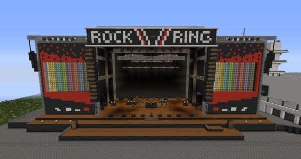 Minecraft концертный зал