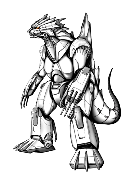 Mechagodzilla Kiryu Art