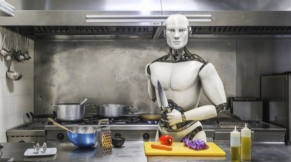 Робот для готовки еды